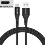 Cabo USB Tipo C 3 Metros Nylon com Carregamento Rápido - Imagem 3