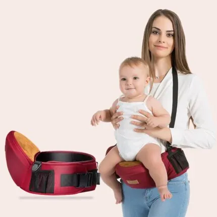 Canguru Ergonomico Com Assento Para Bebe