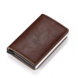 Carteira Slim Com Protecao Rfid E Ejetor De Cartoes