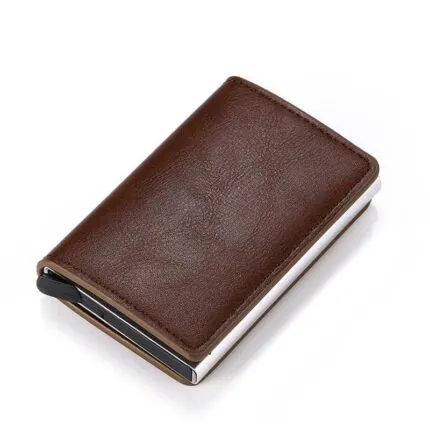 Carteira Slim Com Protecao Rfid E Ejetor De Cartoes