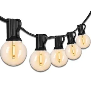 Cordao De Luz Com 20 Lampadas Para Area Externa