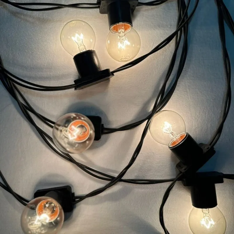 Cordão de Luz com 20 Lâmpadas para Área Externa - Imagem 4