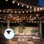 Cordão de Luz com 20 Lâmpadas para Área Externa - Imagem 3