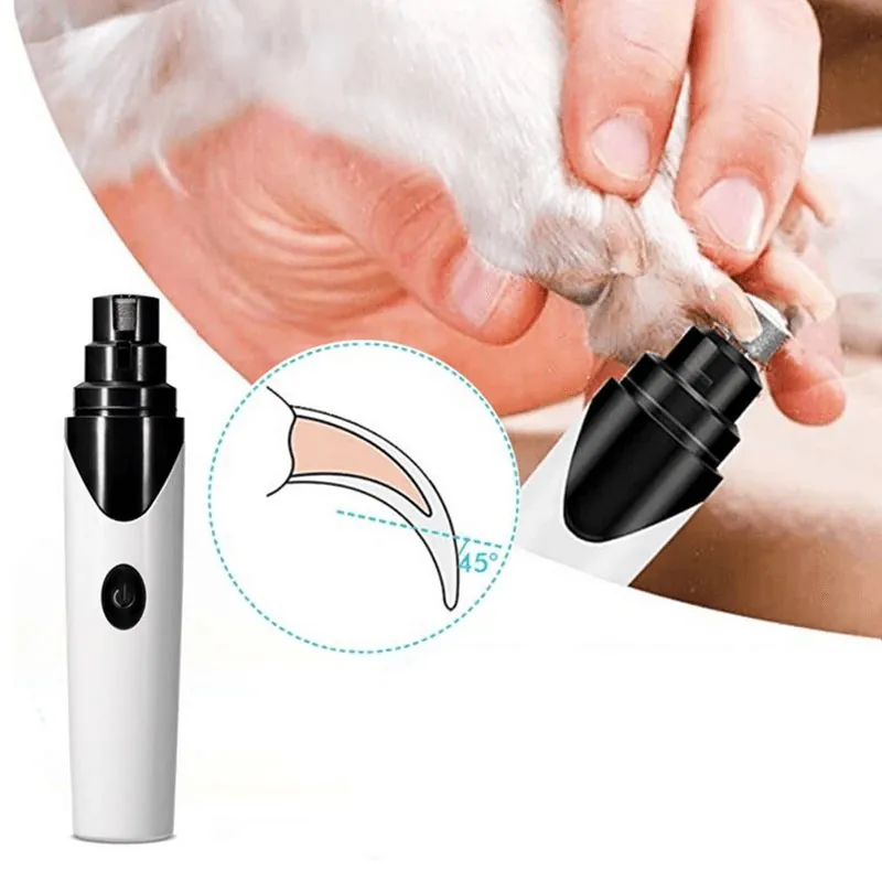 Lixador de Unha Elétrico USB para Pets Silencioso - Imagem 4