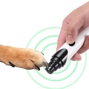 Lixador De Unha Eletrico Usb Para Pets Silencioso