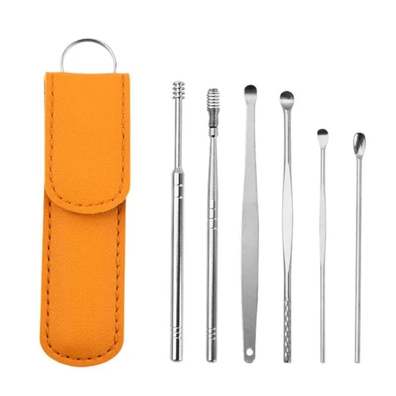 Kit Removedor de Cera de Ouvido com 6 Peças Inox - Imagem 7