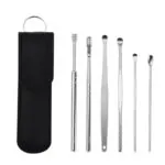 Kit Removedor de Cera de Ouvido com 6 Peças Inox - Imagem 5