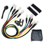 Kit Elásticos Extensores 11 Peças para Treino Funcional - Imagem 5