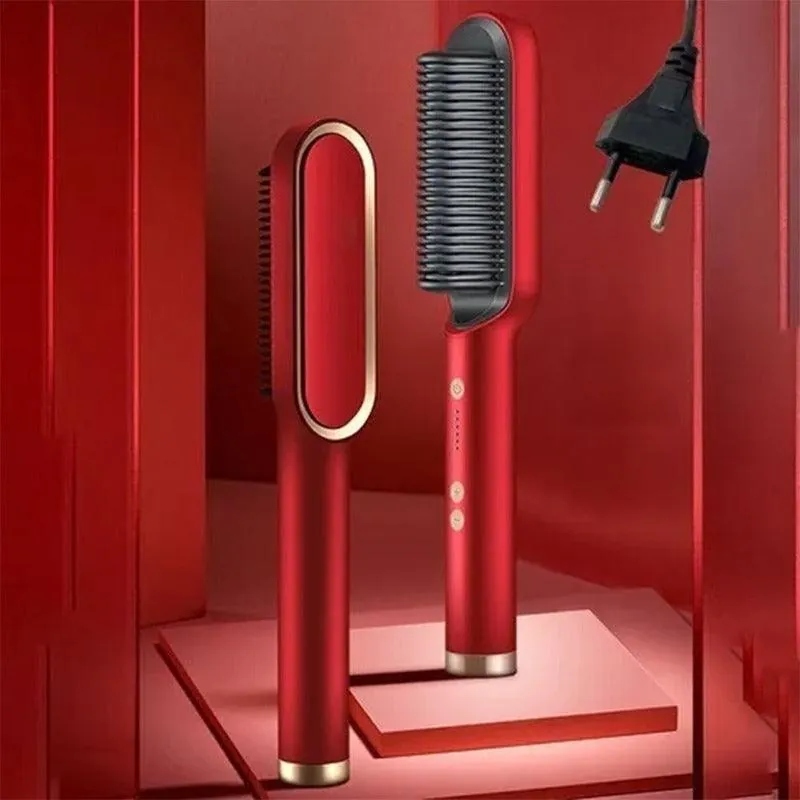 Escova Alisadora 5 em 1 Cerâmica Bivolt Profissional - Imagem 6