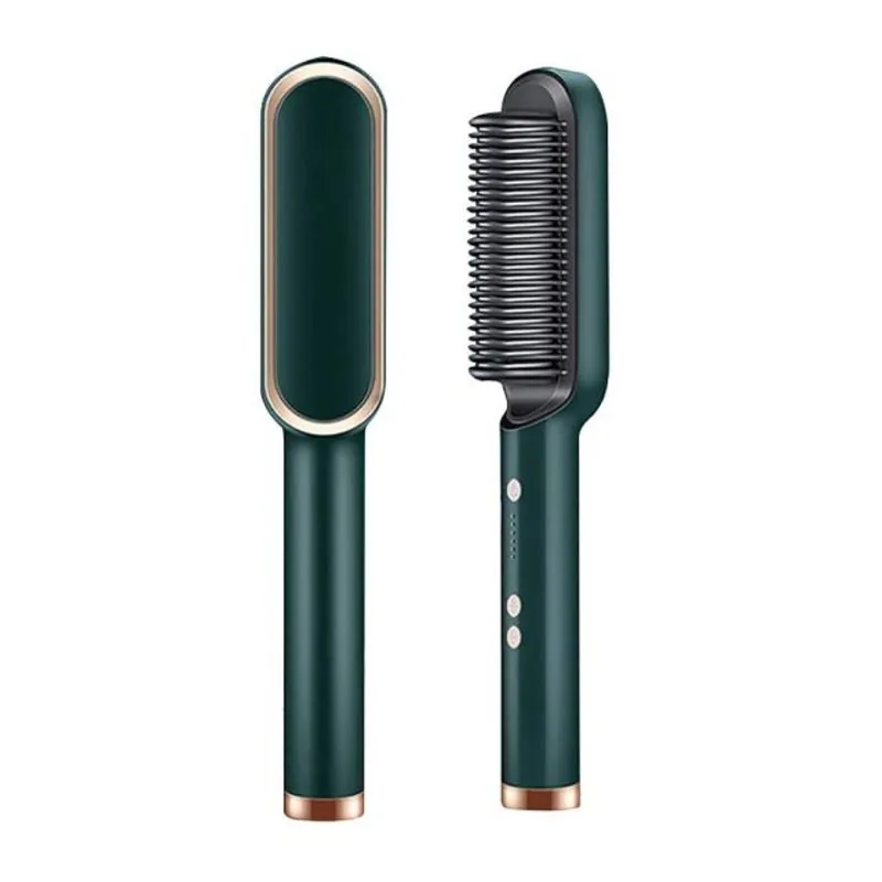 Escova Alisadora 5 em 1 Cerâmica Bivolt Profissional - Imagem 4