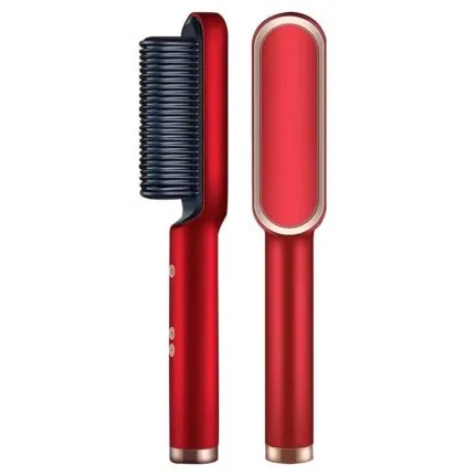Escova Alisadora 5 Em 1 Ceramica Bivolt Profissional