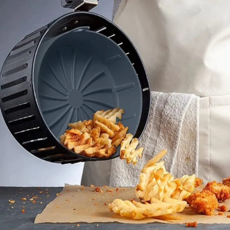 Forma de Silicone Antiaderente para Airfryer - Imagem 4