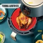 Forma de Silicone Antiaderente para Airfryer - Imagem 3