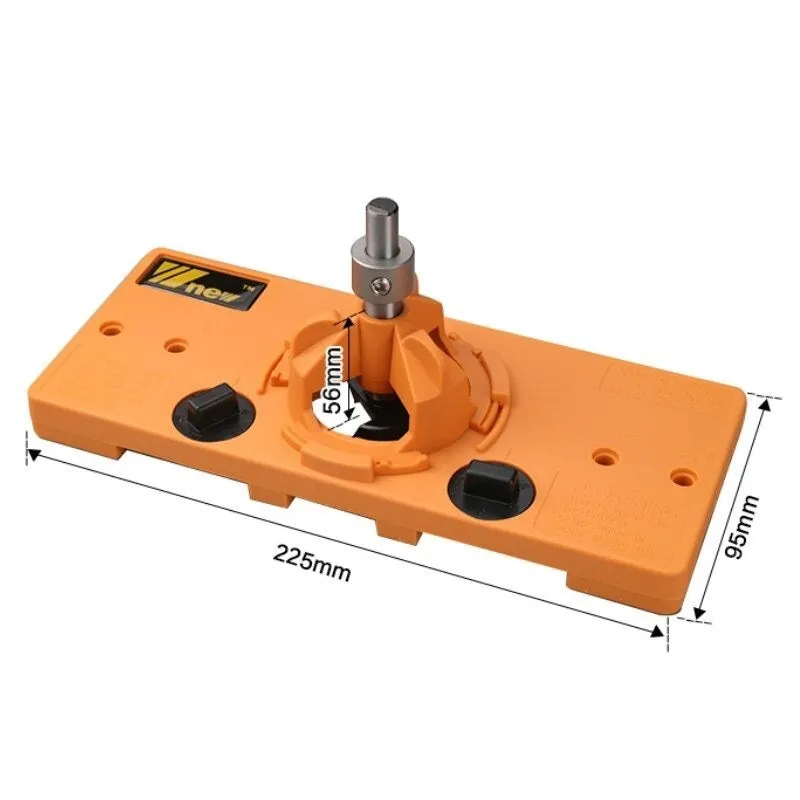 Gabarito para Furação de Dobradiças 35mm Preciso - Imagem 4