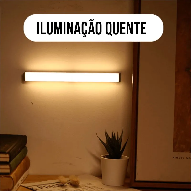 Luminária LED com Sensor de Movimento Recarregável - Imagem 3