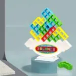 Jogo de Equilíbrio Infantil Torre Tetris Educativo - Imagem 3