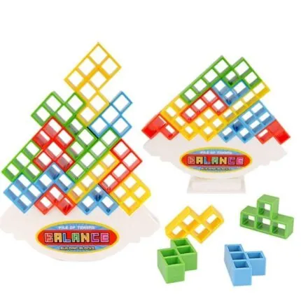 Jogo De Equilibrio Infantil Torre Tetris Educativo