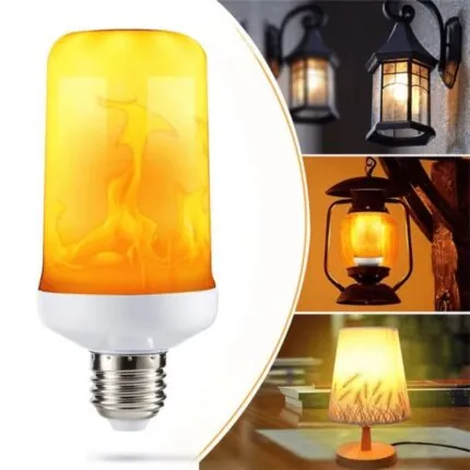 Lampada Led Efeito Chama Decorativa Bivolt E27