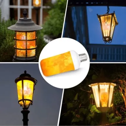 Lampada Led Efeito Chama Decorativa Bivolt E27