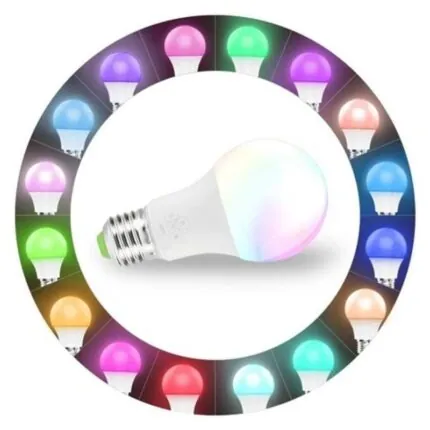 Lampada Inteligente Led Wi Fi Rgb Com Controle Por Voz