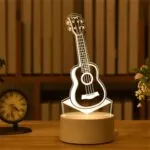 Luminária 3D de Mesa Decorativa com Luz Suave - Imagem 8