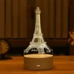 Luminária 3D de Mesa Decorativa com Luz Suave - Imagem 5