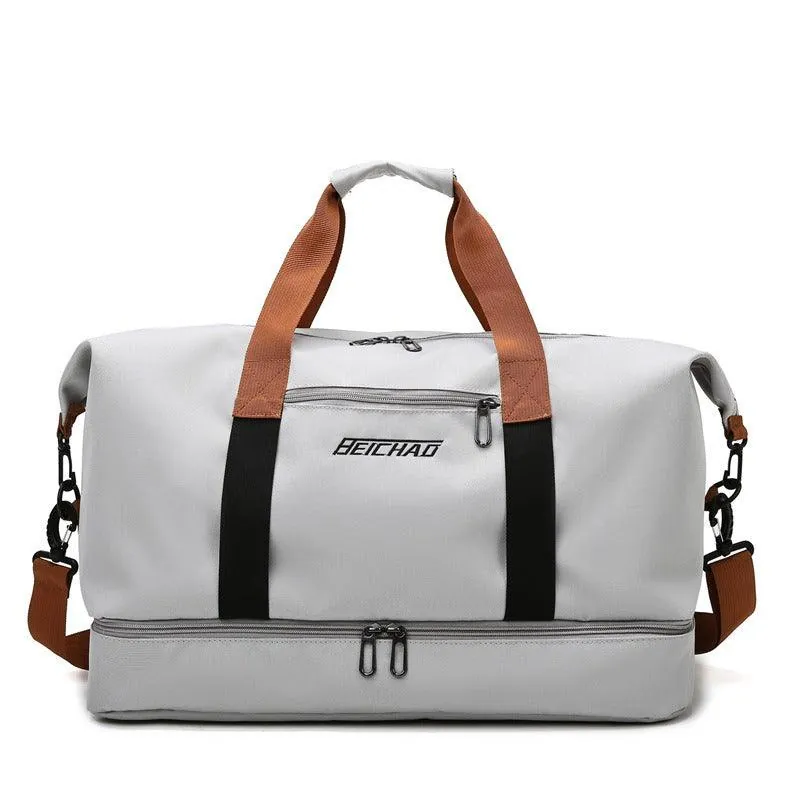Mala esportiva impermeável para viagem e academia - Imagem 6