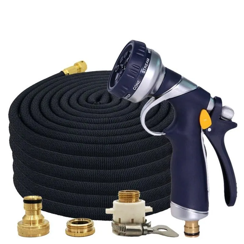 Mangueira de Jardim Expansível Flexível com Esguicho - Imagem 1