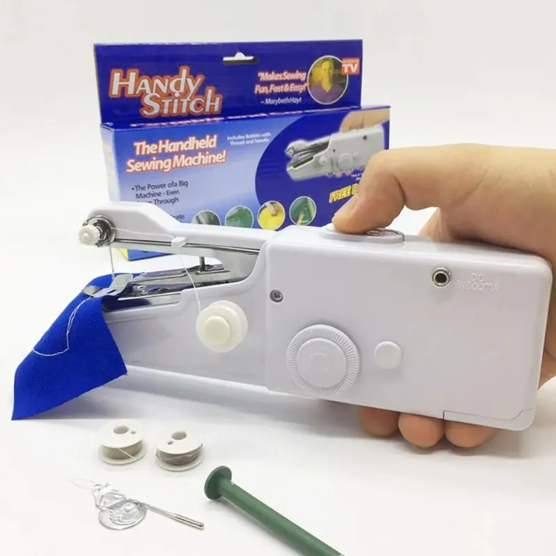Máquina de Costura Portátil Elétrica Bivolt Compacta - Imagem 8