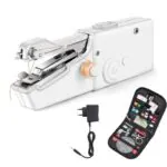 Máquina de Costura Portátil Elétrica Bivolt Compacta