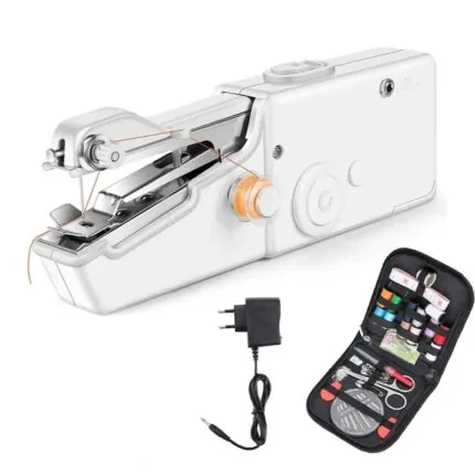 Maquina De Costura Portatil Eletrica Bivolt Compacta