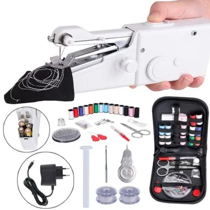 Maquina De Costura Portatil Eletrica Bivolt Compacta