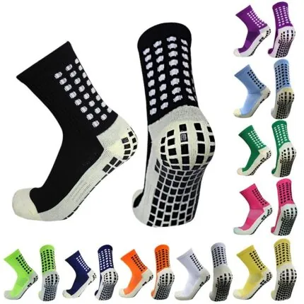 Meia Antiderrapante Grip Esportiva Para Futebol