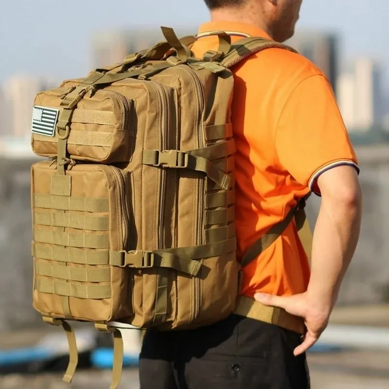 Mochila Tática Militar Impermeável 50 Litros - Imagem 7