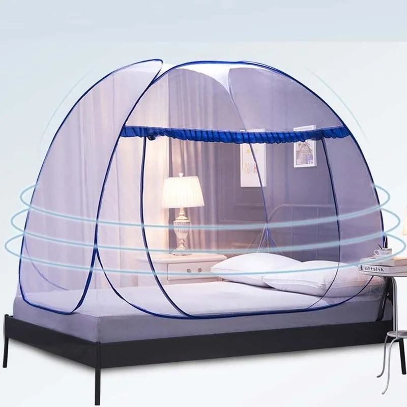 Mosquiteiro Portátil para Cama Solteiro e Casal - Imagem 5