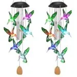 Luminária Solar Beija-Flor com Luzes Coloridas - Imagem 6