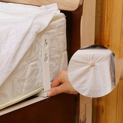 Prendedor De Lencol Elastico Para Cama Com 8 Unidades