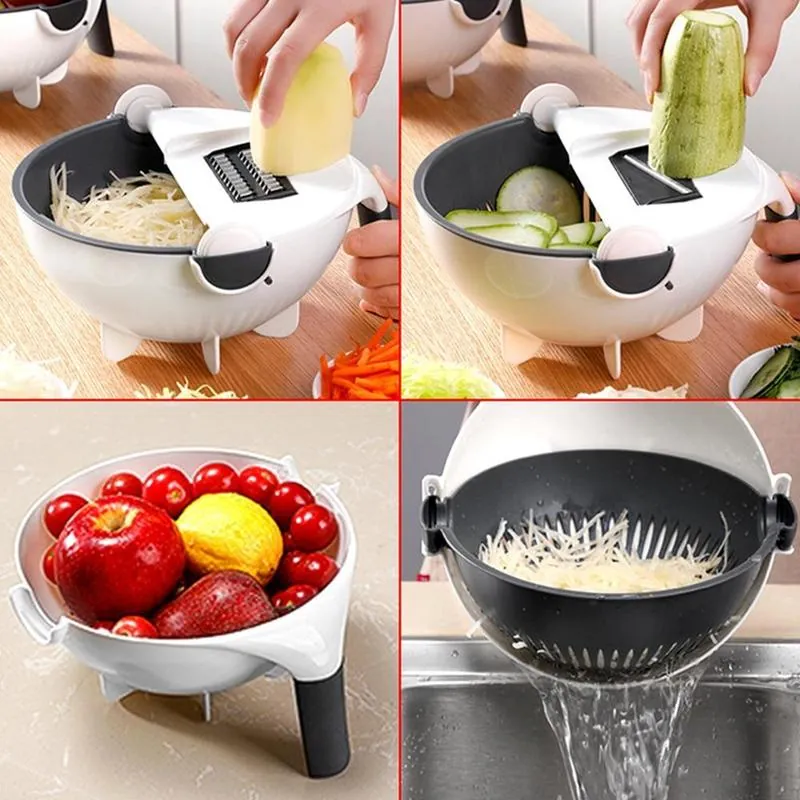 Ralador e Fatiador de Legumes com Lâminas Inox - Imagem 3