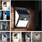 Luminária Solar com Sensor de Presença para Jardim - Imagem 3