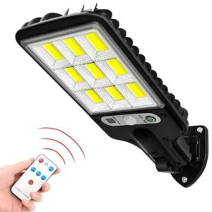 Refletor Solar Led Com Sensor Para Jardim Ip65