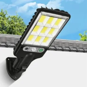 Refletor Solar Led Com Sensor Para Jardim Ip65