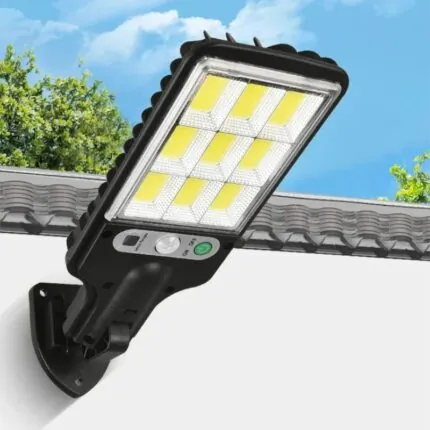 Refletor Solar Led Com Sensor Para Jardim Ip65
