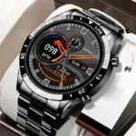Smartwatch de Luxo com Pulseira de Aço e Bluetooth - Imagem 7