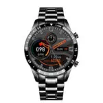 Smartwatch de Luxo com Pulseira de Aço e Bluetooth - Imagem 4
