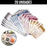 Saquinhos Zip Reutilizáveis para Alimentos Herméticos - Imagem 5