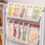 Saquinhos Zip Reutilizáveis para Alimentos Herméticos - Imagem 3