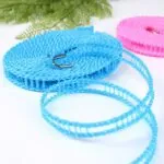 Varal Portátil de Nylon Retrátil Resistente ao Vento - Imagem 7