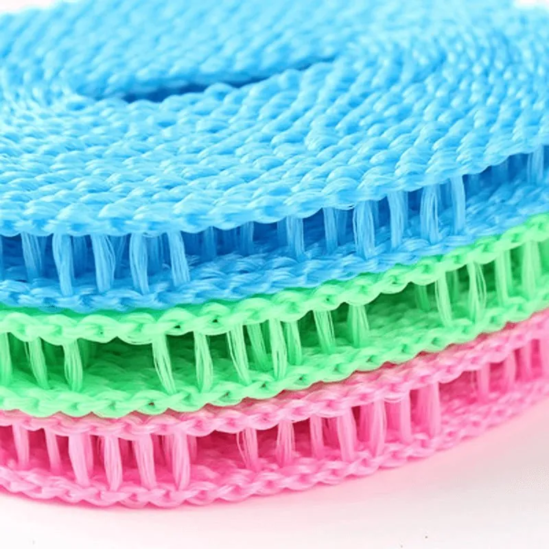 Varal Portátil de Nylon Retrátil Resistente ao Vento - Imagem 5