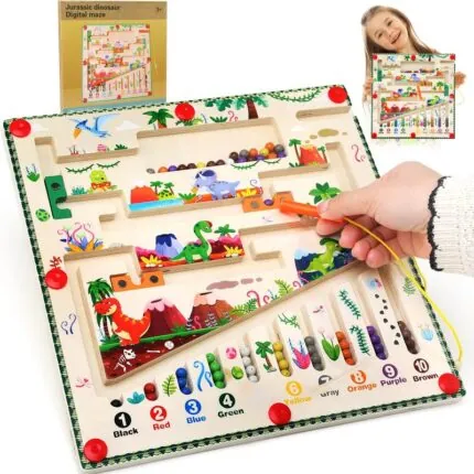 Brinquedo Educativo Labirinto Magnetico Infantil