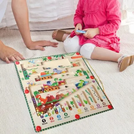 Brinquedo Educativo Labirinto Magnetico Infantil